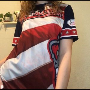 american flag baseball shirt